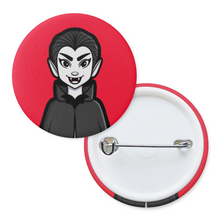 Laden Sie das Bild in den Galerie-Viewer, Dracula | Klassische Monster | Pinback-Abzeichen-Schaltfläche