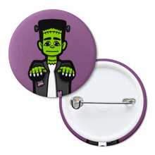 Laden Sie das Bild in den Galerie-Viewer, Frankensteins Monster | Klassische Monster | Pinback-Abzeichen-Schaltfläche