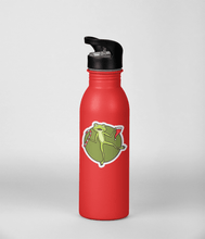 Laden Sie das Bild in den Galerie-Viewer, Christmas Frog | 3-inch Waterproof Sticker - Scaredy Cat Studio