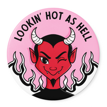 Load image into Gallery viewer, "Lookin' Hot as Hell" Devil | Pocket Mirror