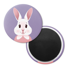 Load image into Gallery viewer, Happy Bunny Portrait | Decorative Magnet