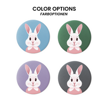 Load image into Gallery viewer, Happy Bunny Portrait | Decorative Magnet