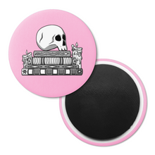 Load image into Gallery viewer, Skull & Spellbooks | Decorative Magnet