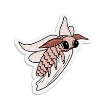 Load image into Gallery viewer, Silk Moth | Nocturnal Creatures | 3-inch Waterproof Sticker