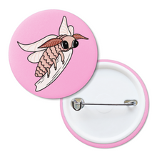 Load image into Gallery viewer, Silk Moth | Nocturnal Creatures | Pinback Badge Button