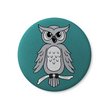 Load image into Gallery viewer, Owl | Nocturnal Creaturesn | Pinback Badge Button