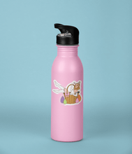 Laden Sie das Bild in den Galerie-Viewer, "SomeBunny Loves You" Easter Bunny Girl | 3-inch Waterproof Sticker - Scaredy Cat Studio