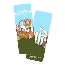 Laden Sie das Bild in den Galerie-Viewer, "SomeBunny Loves You" Osterhasenmädchen | Lesezeichen
