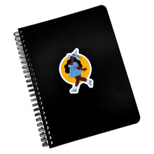 Laden Sie das Bild in den Galerie-Viewer, Joyful Spring Witch | 3-inch Waterproof Sticker - Scaredy Cat Studio