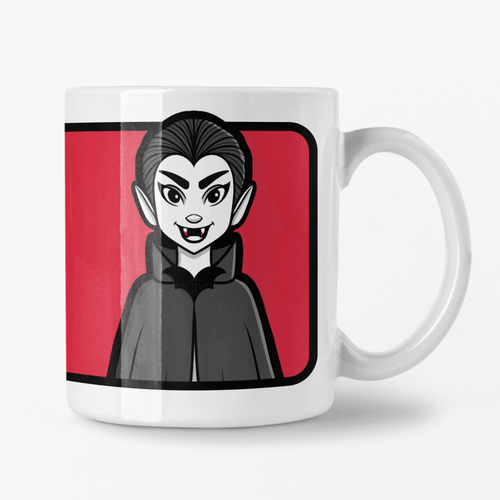 Dracula | Classic Monsters | Ceramic Mug - Scaredy Cat Studio